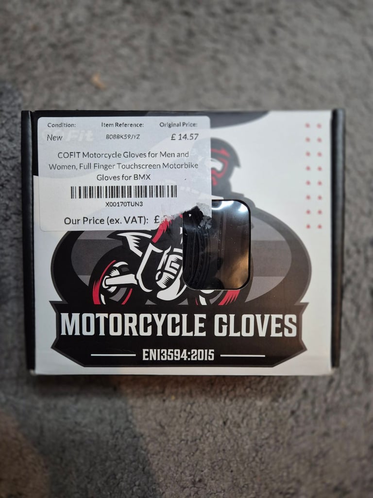 image for COFIT Motorcycle Gloves for Men and Women, Full Finger Touchscreen Motorbike Gloves