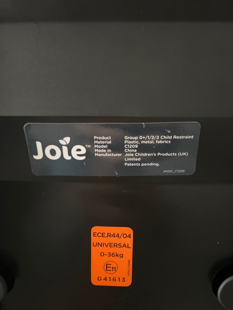 Joie Car seat 