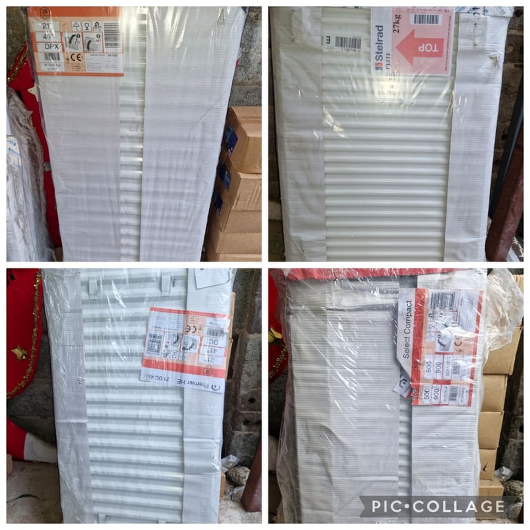 JOB LOT 30+ RADIATORS BRAND NEW VARIOUS MAKES/MODELS MYSON,CENTERAD,STELRAD