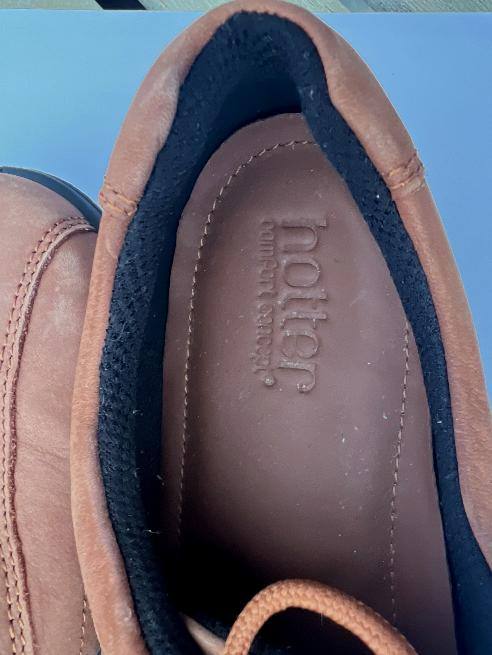 New Hotter women's leather Tone II comfortable shoes, colour is no longer available to buy 