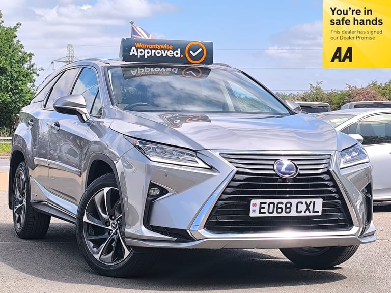 image for 2018 Lexus RX 3.5 Hybrid 450h 7 Seats Auto V6 Premier SUV 5dr 4WD 2 Keys Euro 6 ULEZ Free SUV Pet...