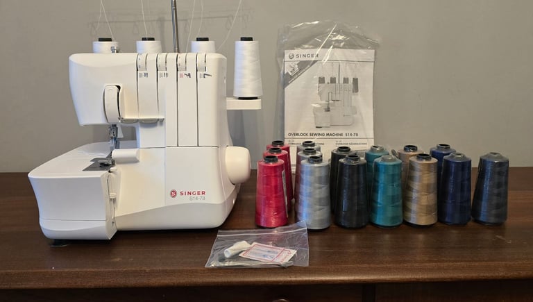 Singer Overlocker Sewing Machine (S14-78 Overlock)k