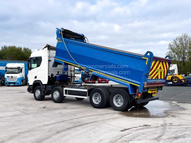 2021 (21) SCANIA R450 XT 32T 8X4 TIPPER