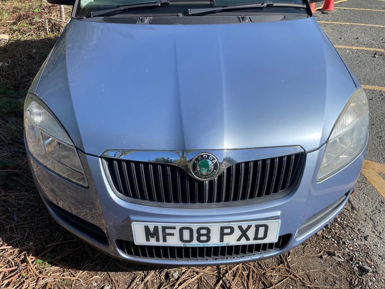 SKODA ROOMSTER 1.2 HTP PETROL MPV 08 REG SERVICE HISTORY MOT JANUARY 31ST 2026 LOW INSURANCE 45+MPG