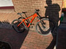 Orange clockwork mountain bike 