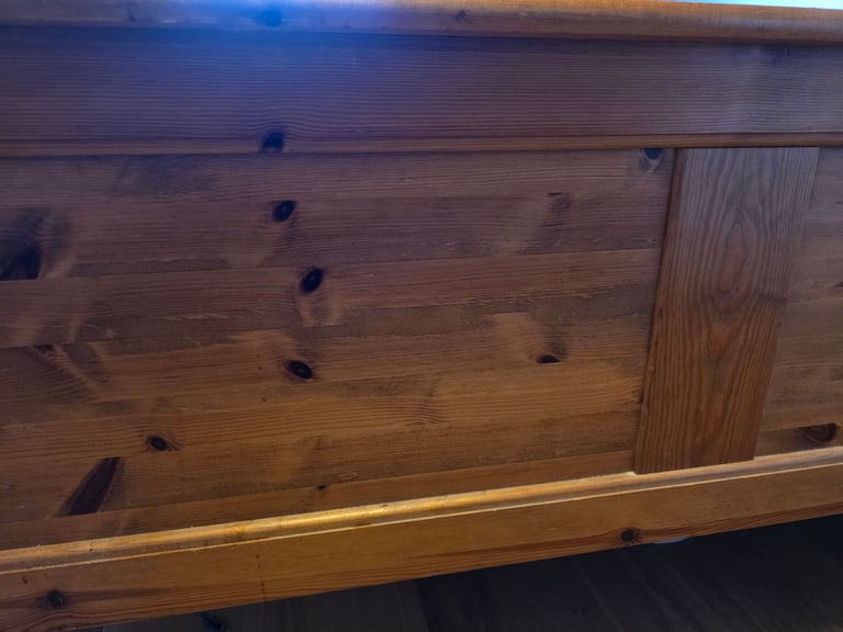 Solid Pine Double Bed + Mattress