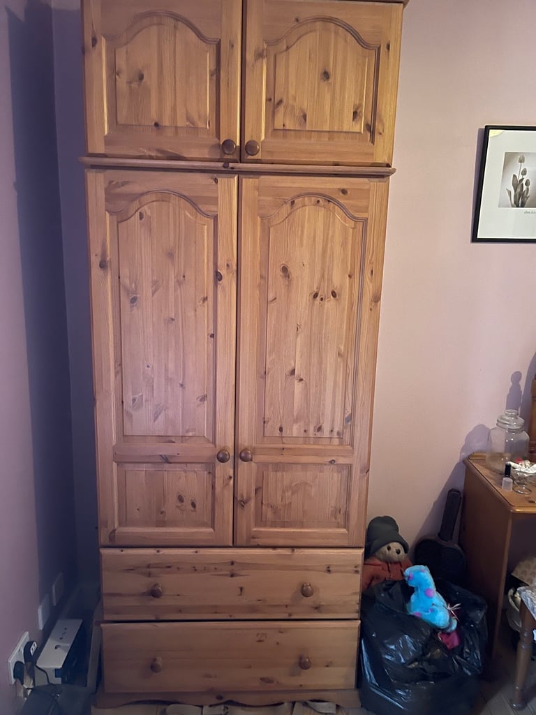 image for Pine wardrobe 