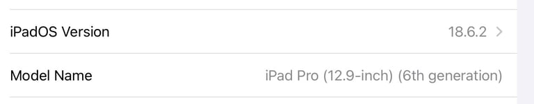 Apple iPad Pro 12.9-inch (6th gen) 256 GB + Magic Keyboard (UK white) + Apple Pencil 2 + cover ++