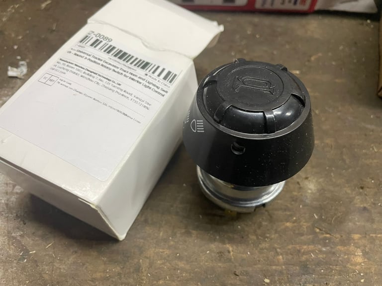 image for NEW - 12V DC Tractor Head Light Horn Switch