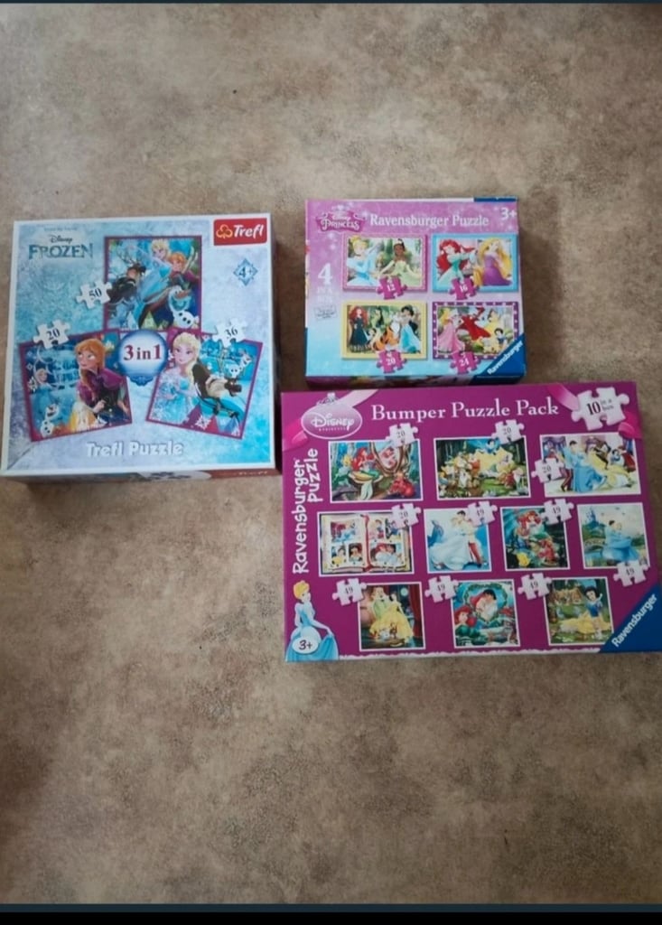 image for 3 Disney puzzles
