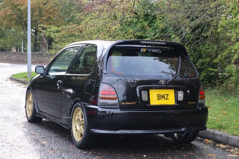 1999 Toyota Starlet GLANZA V 1.3 TURBO RECARO 3DR  Hatchback Petrol Manual