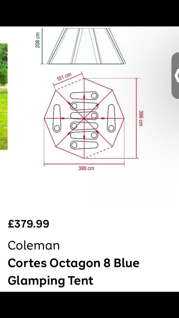 Brand new unopened 8 Man Tent