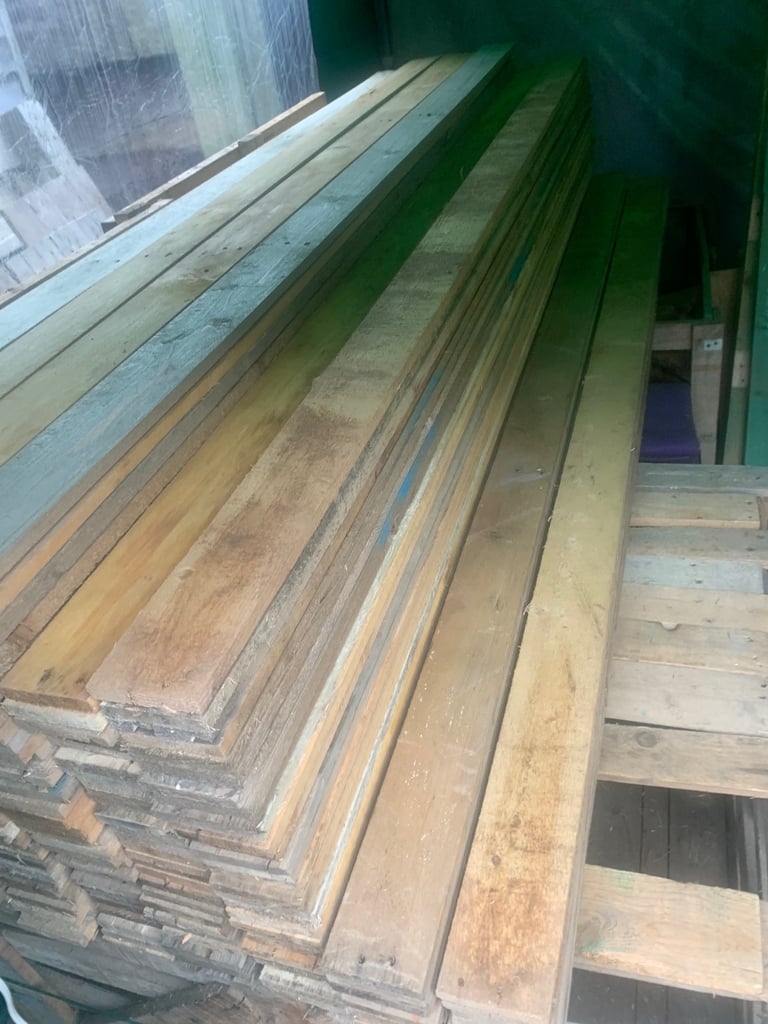 image for 2.1m lengths of Pallet Planks all £1.50 each