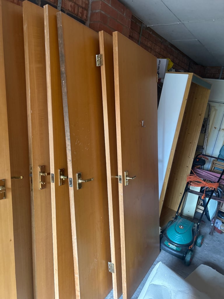 Doors plain plywood