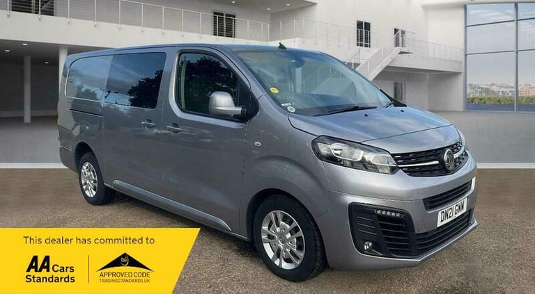 2021 Vauxhall Vivaro 2.0 Turbo D 3100 Sportive Crew Van L2 H1 Euro 6 (s/s) 5dr PANEL VAN Diesel M...