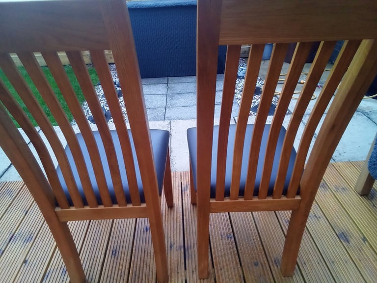 Oak chairs
