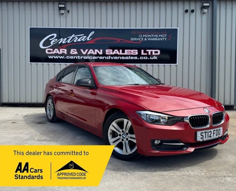 2012 BMW 3 Series 2.0 320d Sport Saloon 4dr Diesel Auto Euro 5 (s/s) (184 ps) Saloon Diesel Autom...