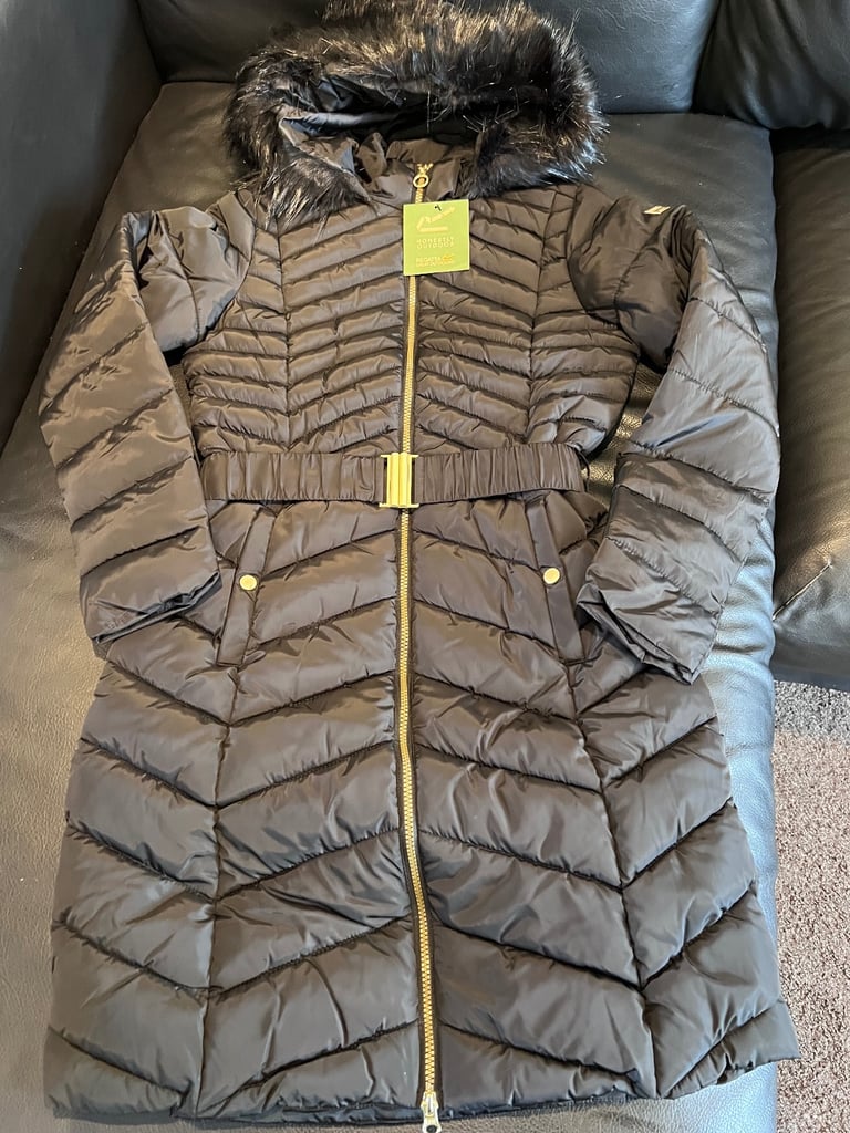 Regatta Onysia Softshell Jacket – Black – Size 8 / XS