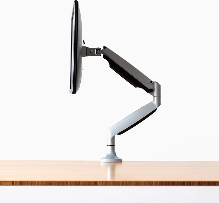 £35: Jarvis Dual Monitor Arm with Laptop Tray by Herman Miller (RRP £175)