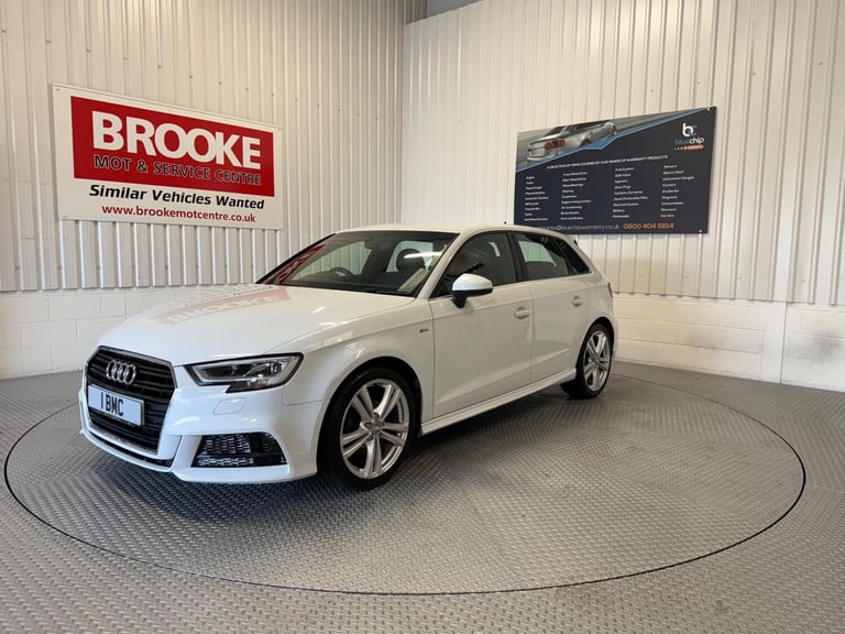 2018 Audi A3 30 TFSI 116 S Line 5dr HATCHBACK PETROL Manual
