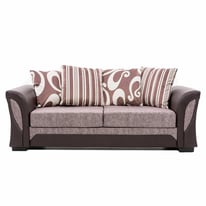 FREE DELIVERY 3 and 2 Seater\Corner Shannon Fabric Sofa Set