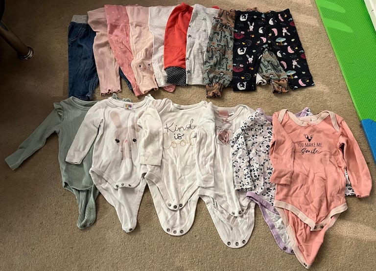 GIRL bundle 3-6 months (37 items) 