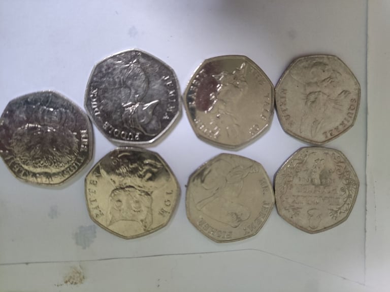 image for Beatrix Potter collectable 50p