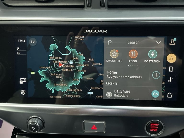 2022 Jaguar I-Pace 400 90kWh HSE Black SUV 5dr Electric Auto 4WD (400 ps) - AA INSPECTED HATCHBAC...