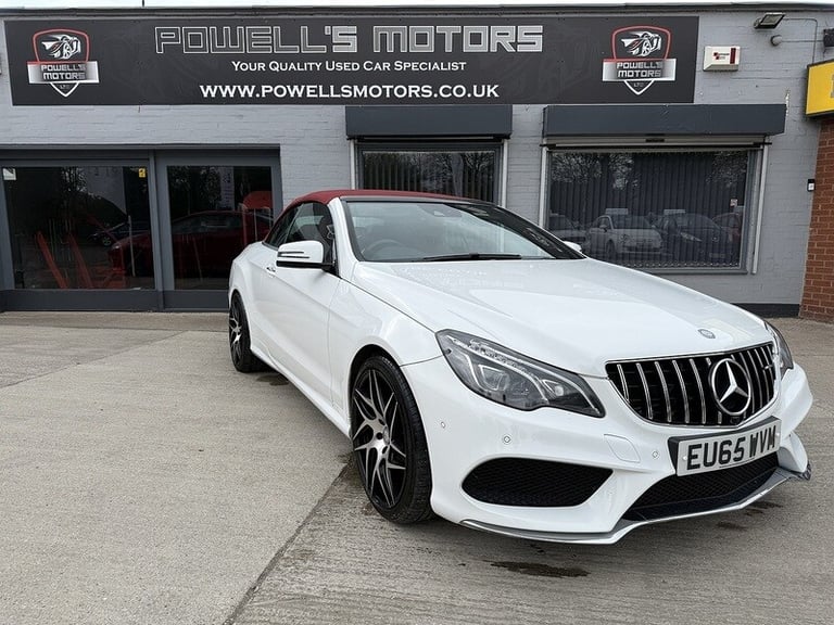 2015 Mercedes-Benz E-Class E220 BlueTEC AMG Line Premium 2dr 7G-Tronic CONVERTIBLE DIESEL Automatic