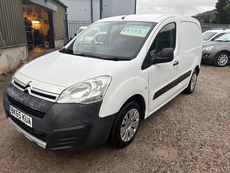 2015 Citroen Berlingo 1.6 HDi 625Kg X 75ps PANEL VAN Diesel Manual