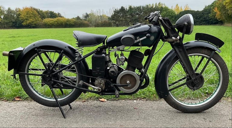 1934 Royal Enfield Model A with V5c