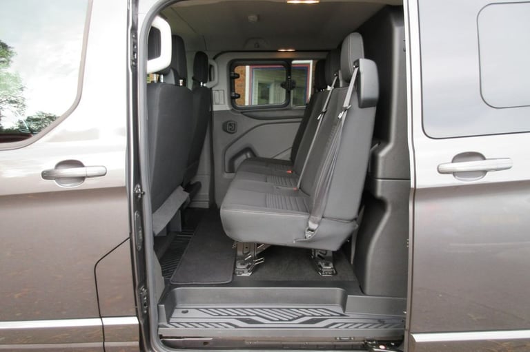 2022 22 FORD TRANSIT CUSTOM 2.0 320 ECOBLUE LIMITED CREW VAN DOUBLE CAB 5DR DIES
