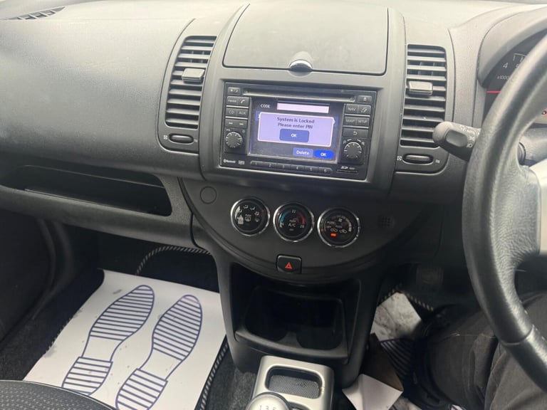 2012 Nissan Note N-tec Plus Mpv Petrol Manual