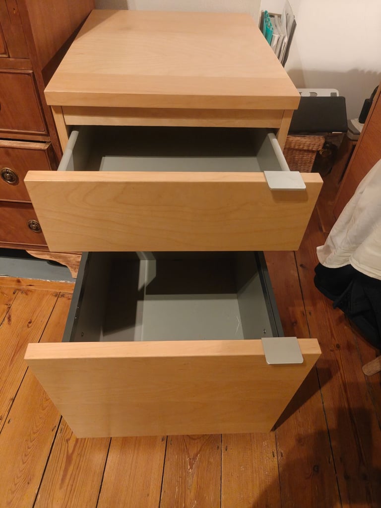 image for  Ikea Jonas Filing Cabinet on Castors
