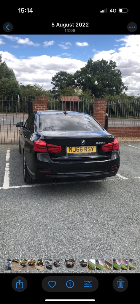 BMW, 3 SERIES, Saloon, 2016, Manual, 1995 (cc), 4 doors