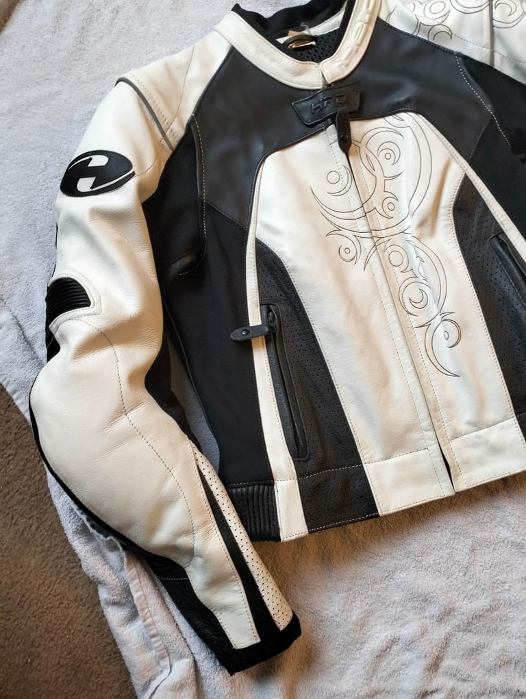 Held Womens Leather Motorbike 2 piece Suit  Size UK 12 EU 42 Jacket 38" Trousers 32"