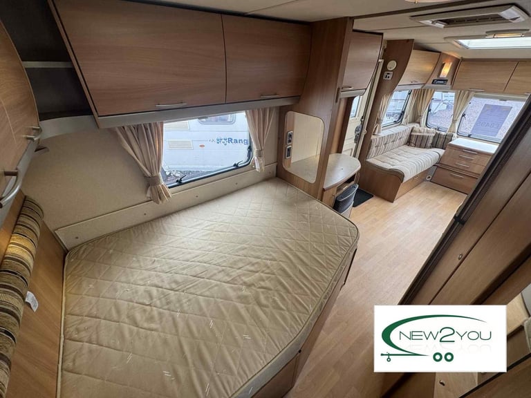 2007 Swift Charisma 620 4 Berth Fixed Bed Caravan - STOCK E140 - HUGE SALE!!