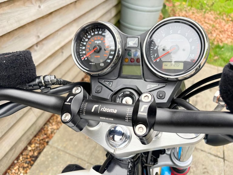 2010 / 10 Honda CB1300 John McGuinness £8500 White 9070 miles.