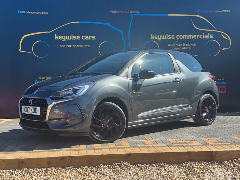 image for 2017 DS Automobiles DS 3 1.2 PureTech Performance Line Euro 6 (s/s) 3dr HATCHBACK Petrol Manual