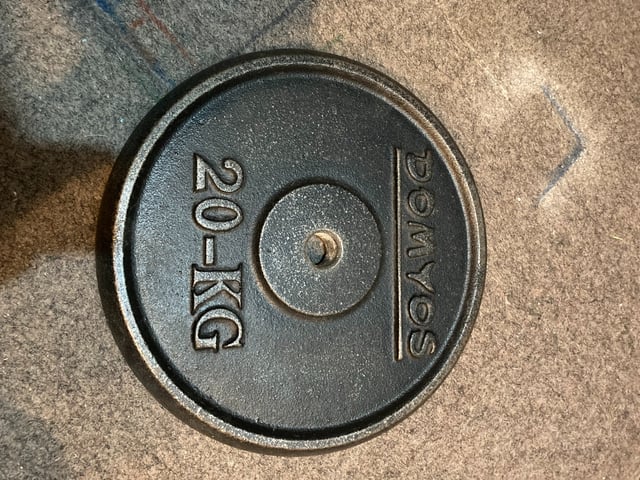 Domyos weight plates shop