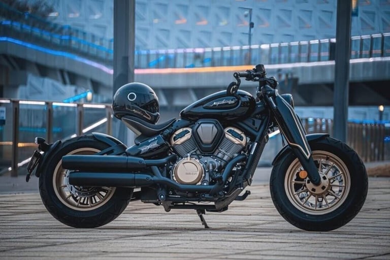 Benda NAPOLEON BOB NapoleanBob 500 V-Twin Bobber Cruiser Chopper A2 Licence 2...