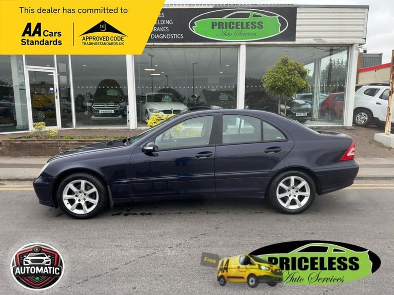 2004 04 MERCEDES-BENZ C-CLASS 2.1 C200 CDI AVANTGARDE SE SALOON 4DR DIESEL AUTOM