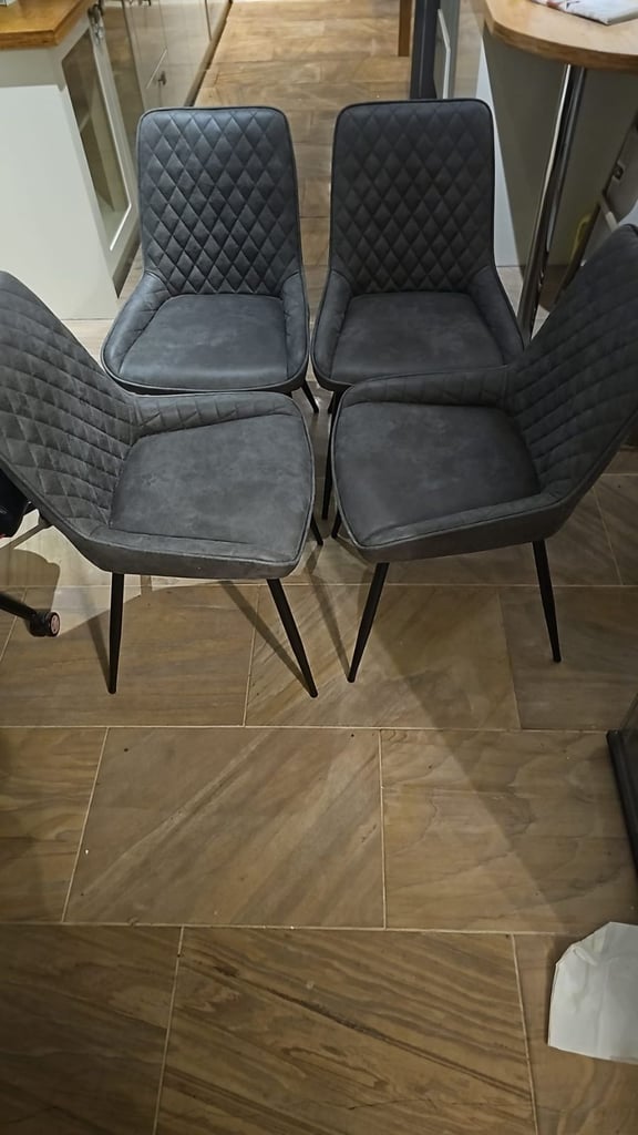 image for Set of 4 Hamilton Dining Chairs from Next (Collection Only)