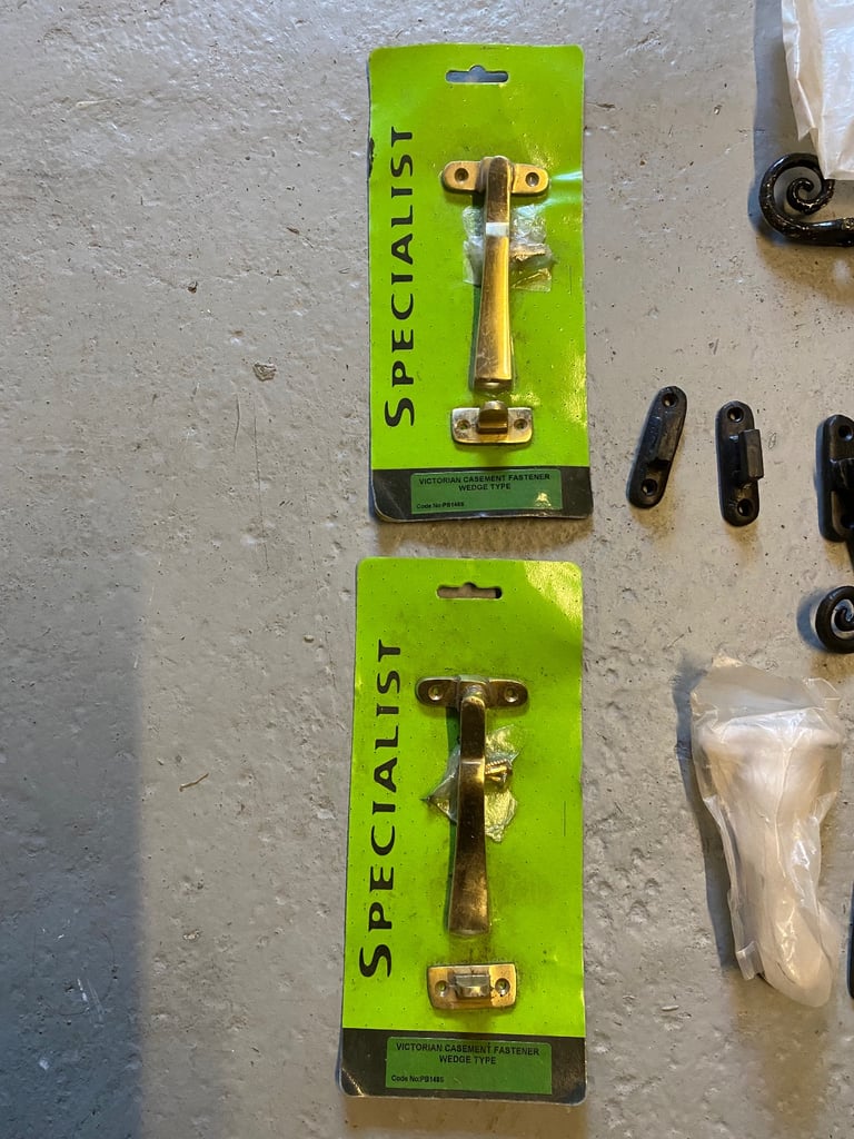 Old cottage style window hardware 