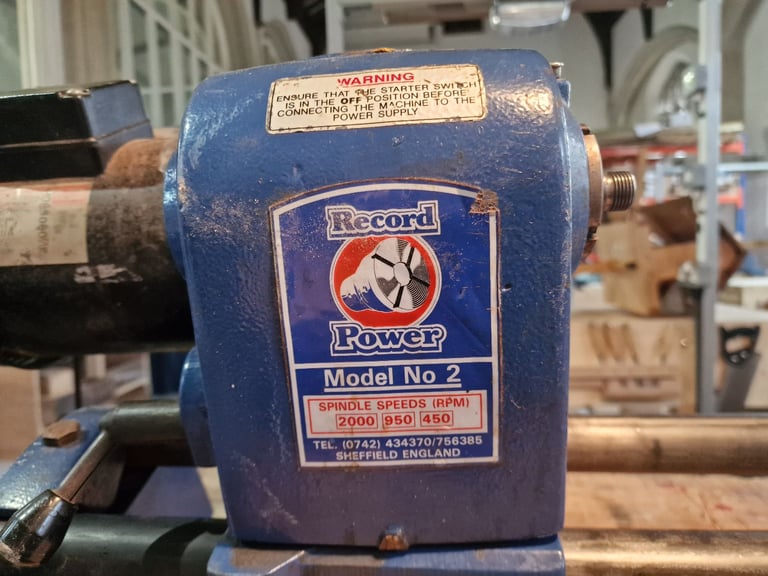 Record power Model no. 2 Wood lathe