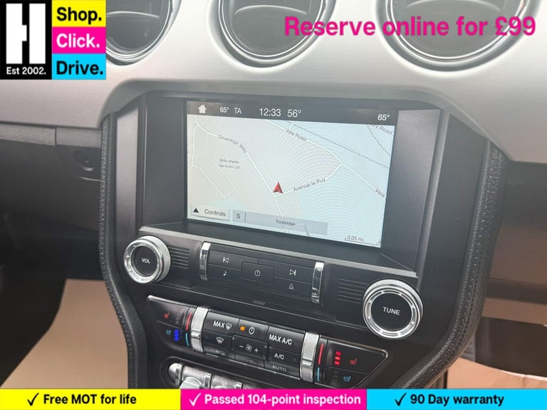 2017 Ford Mustang 2.3T EcoBoost Fastback 2dr Petrol Manual Euro 6 (317 ps) COUPE Petrol Manual