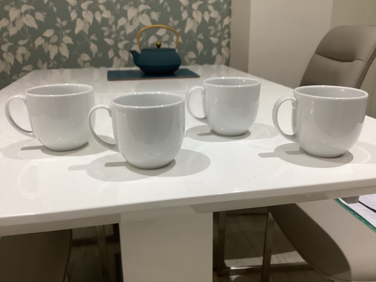 image for Set of Four Porcelain Denby Coffee Mugs