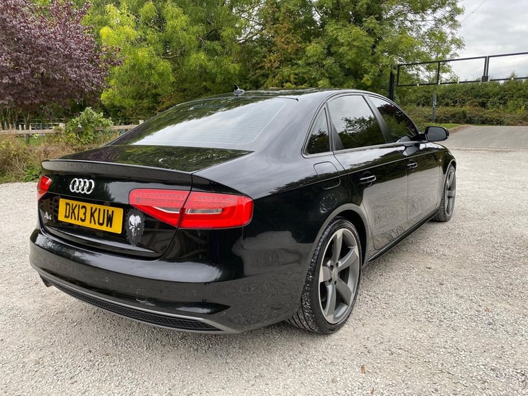 2013 Audi A4 2.0 TDI Black Edition Multitronic Euro 5 (s/s) 4dr SALOON Diesel Automatic