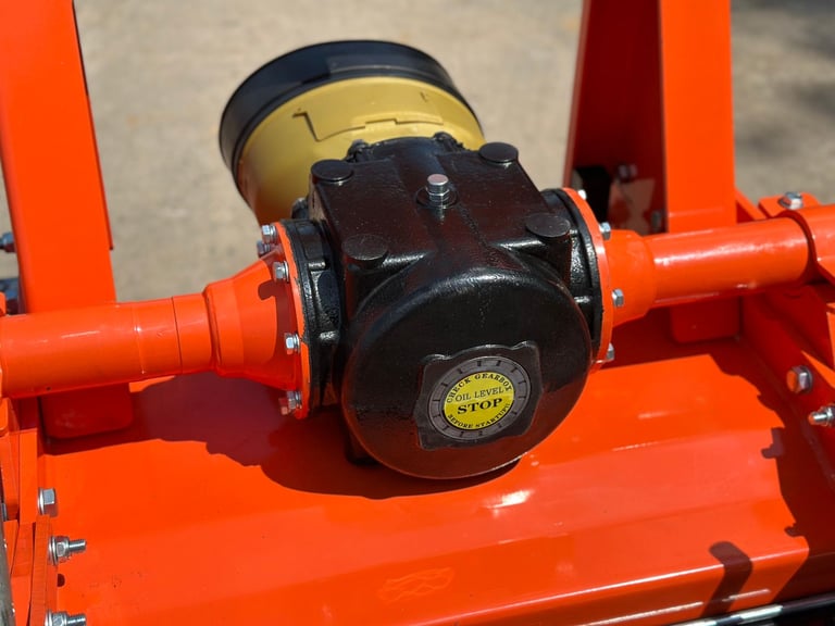 NEW Heavy Duty 200 cm Stone Burier Rotavator Tiller Packer Roller for tractor
