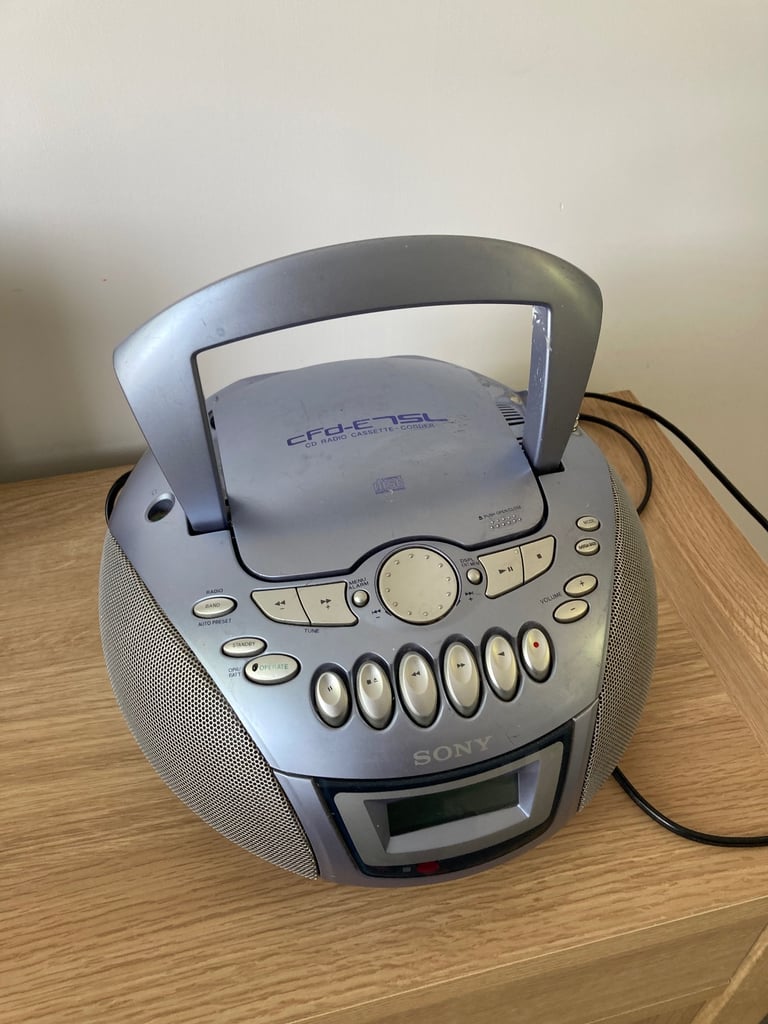 Sony CD/Cassette/Radio Player